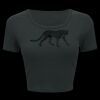 Ladies' Poly-Cotton Crop T-Shirt Thumbnail