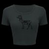 Ladies' Poly-Cotton Crop T-Shirt Thumbnail