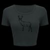 Ladies' Poly-Cotton Crop T-Shirt Thumbnail