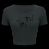 Ladies' Poly-Cotton Crop T-Shirt Thumbnail