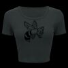 Ladies' Poly-Cotton Crop T-Shirt Thumbnail