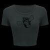 Ladies' Poly-Cotton Crop T-Shirt Thumbnail