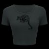 Ladies' Poly-Cotton Crop T-Shirt Thumbnail