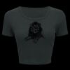 Ladies' Poly-Cotton Crop T-Shirt Thumbnail