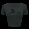 Ladies' Poly-Cotton Crop T-Shirt Thumbnail