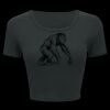 Ladies' Poly-Cotton Crop T-Shirt Thumbnail