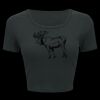 Ladies' Poly-Cotton Crop T-Shirt Thumbnail