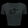 Ladies' Poly-Cotton Crop T-Shirt Thumbnail