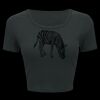 Ladies' Poly-Cotton Crop T-Shirt Thumbnail