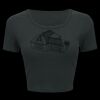 Ladies' Poly-Cotton Crop T-Shirt Thumbnail