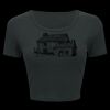 Ladies' Poly-Cotton Crop T-Shirt Thumbnail