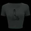 Ladies' Poly-Cotton Crop T-Shirt Thumbnail