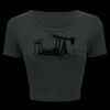 Ladies' Poly-Cotton Crop T-Shirt Thumbnail