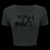 Ladies' Poly-Cotton Crop T-Shirt Thumbnail