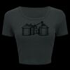 Ladies' Poly-Cotton Crop T-Shirt Thumbnail