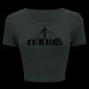 Ladies' Poly-Cotton Crop T-Shirt Thumbnail