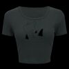 Ladies' Poly-Cotton Crop T-Shirt Thumbnail