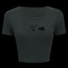 Ladies' Poly-Cotton Crop T-Shirt Thumbnail