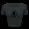 Ladies' Poly-Cotton Crop T-Shirt Thumbnail