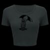 Ladies' Poly-Cotton Crop T-Shirt Thumbnail