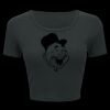 Ladies' Poly-Cotton Crop T-Shirt Thumbnail