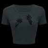 Ladies' Poly-Cotton Crop T-Shirt Thumbnail