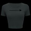 Ladies' Poly-Cotton Crop T-Shirt Thumbnail