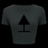 Ladies' Poly-Cotton Crop T-Shirt Thumbnail