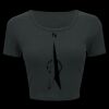 Ladies' Poly-Cotton Crop T-Shirt Thumbnail