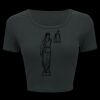 Ladies' Poly-Cotton Crop T-Shirt Thumbnail