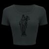 Ladies' Poly-Cotton Crop T-Shirt Thumbnail