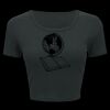 Ladies' Poly-Cotton Crop T-Shirt Thumbnail