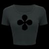 Ladies' Poly-Cotton Crop T-Shirt Thumbnail