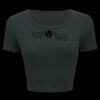 Ladies' Poly-Cotton Crop T-Shirt Thumbnail