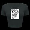Ladies' Poly-Cotton Crop T-Shirt Thumbnail