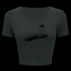 Ladies' Poly-Cotton Crop T-Shirt Thumbnail