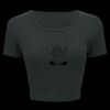 Ladies' Poly-Cotton Crop T-Shirt Thumbnail