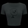 Ladies' Poly-Cotton Crop T-Shirt Thumbnail