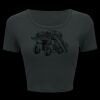 Ladies' Poly-Cotton Crop T-Shirt Thumbnail