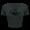 Ladies' Poly-Cotton Crop T-Shirt Thumbnail