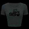 Ladies' Poly-Cotton Crop T-Shirt Thumbnail