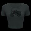 Ladies' Poly-Cotton Crop T-Shirt Thumbnail