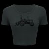 Ladies' Poly-Cotton Crop T-Shirt Thumbnail