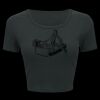 Ladies' Poly-Cotton Crop T-Shirt Thumbnail