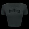 Ladies' Poly-Cotton Crop T-Shirt Thumbnail