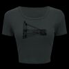 Ladies' Poly-Cotton Crop T-Shirt Thumbnail