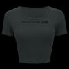 Ladies' Poly-Cotton Crop T-Shirt Thumbnail