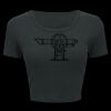 Ladies' Poly-Cotton Crop T-Shirt Thumbnail