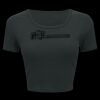 Ladies' Poly-Cotton Crop T-Shirt Thumbnail