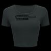 Ladies' Poly-Cotton Crop T-Shirt Thumbnail